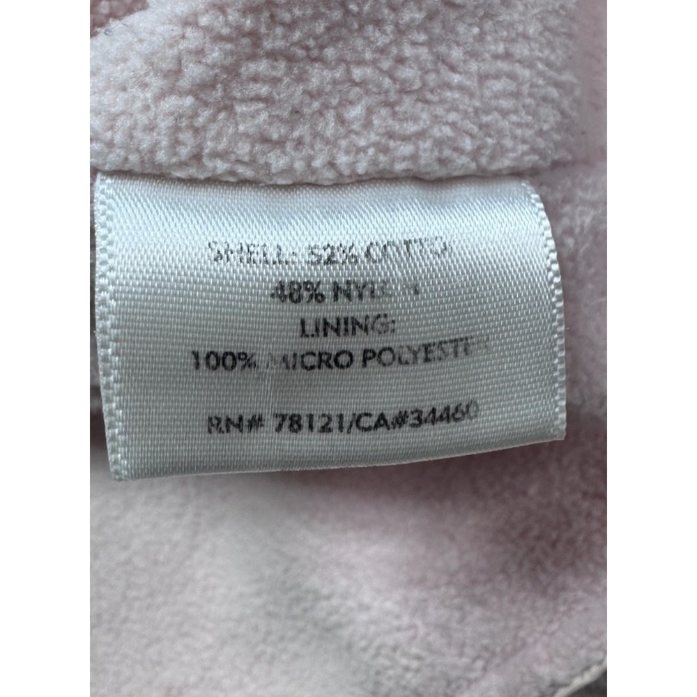 Eileen Fisher Size Medium‎ Women's Vest Jacket Pockets Pink Fleece Lined - Picture 3 of 6